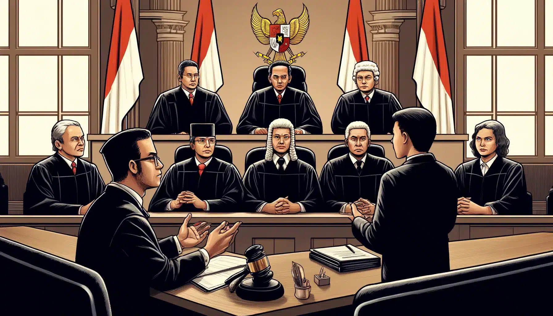 Legislative Candidate for the Intan Jaya Regency DPRD, Demianus Mazau, Suspects Vote Transfer and Demands the Constitutional Court to Annul the KPU's Decision