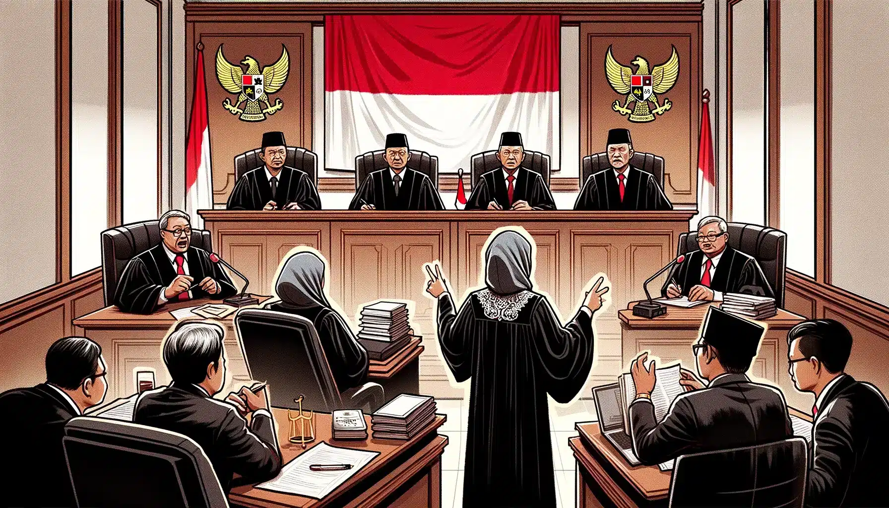 Gerindra Sues KPU to the Constitutional Court, Alleging Noken Vote Theft and Administrative Violations in Central Papua, Demanding a Revote!