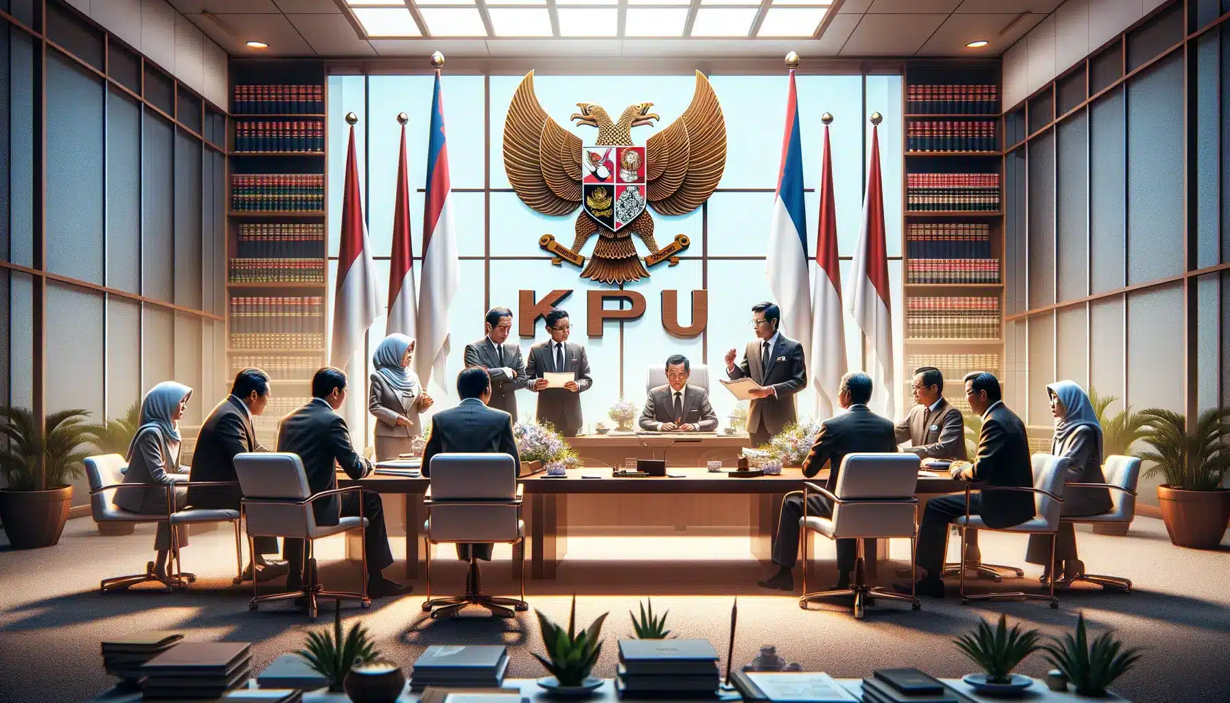 KPU rejects Jois Kambu's legal position based on Golkar Party's approval