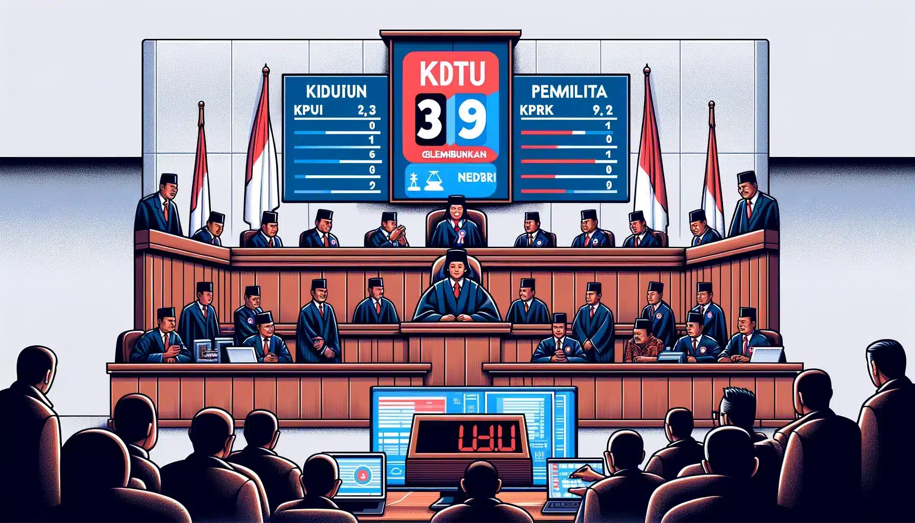 Constitutional Court Hearing: Dispute Over Election Results for DPRK Aceh Utara Electoral District 5, KPU Accused of Inflating Candidate's Votes