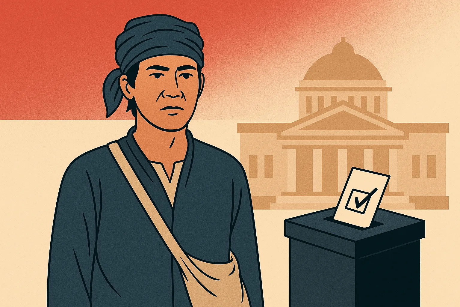 The Right to Vote of the Baduy Tribe: A Democratic Anomaly between the Constitution and Customary Law